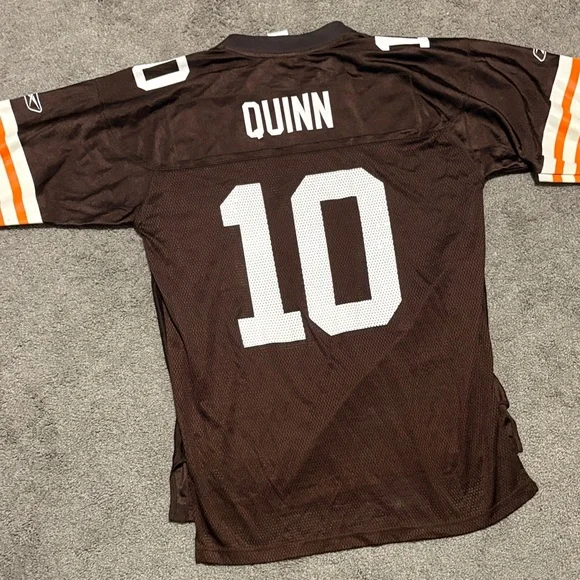 Browns Football Jersey #10 Quinn - Picture 4 of 4